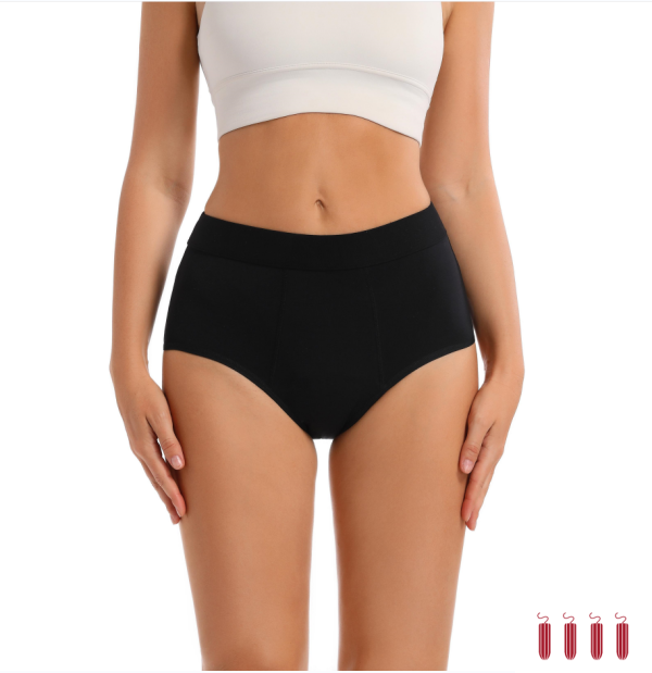 Menstruatieondergoed voor vrouwen Comfort High-Waist
