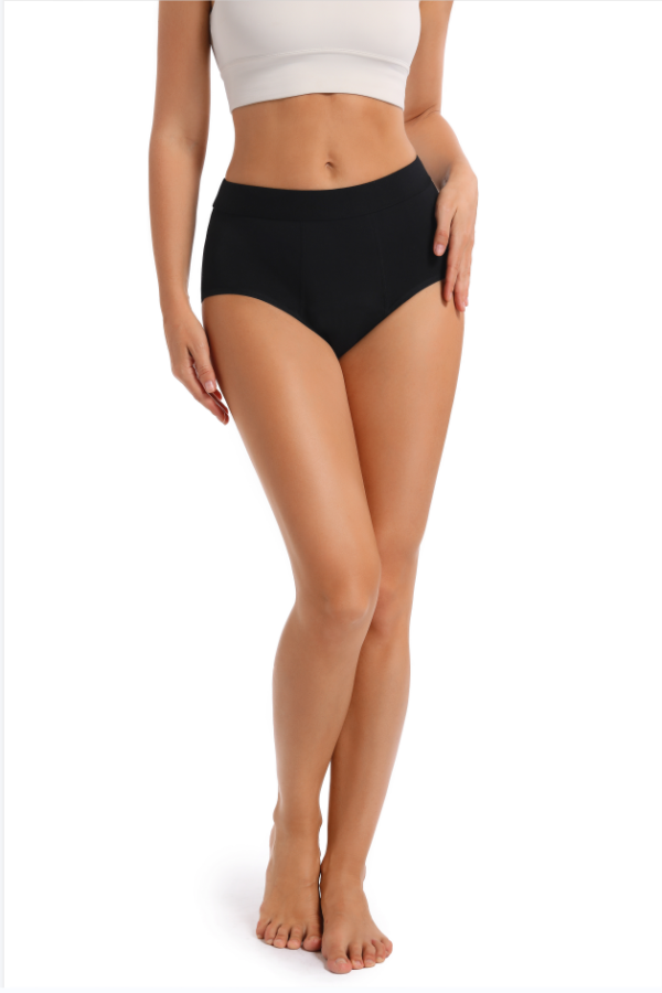 Menstruatie Ondergoed Bamboe Comfort High-Waist | 4 lagen systeem – Absorberend en lekvrij - Afbeelding 2