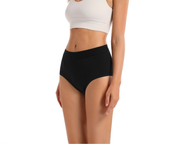 Bamboe 3-PACK Menstruatie Ondergoed Comfort High-Waist | 4 lagen systeem – Absorberend en lekvrij - Afbeelding 3