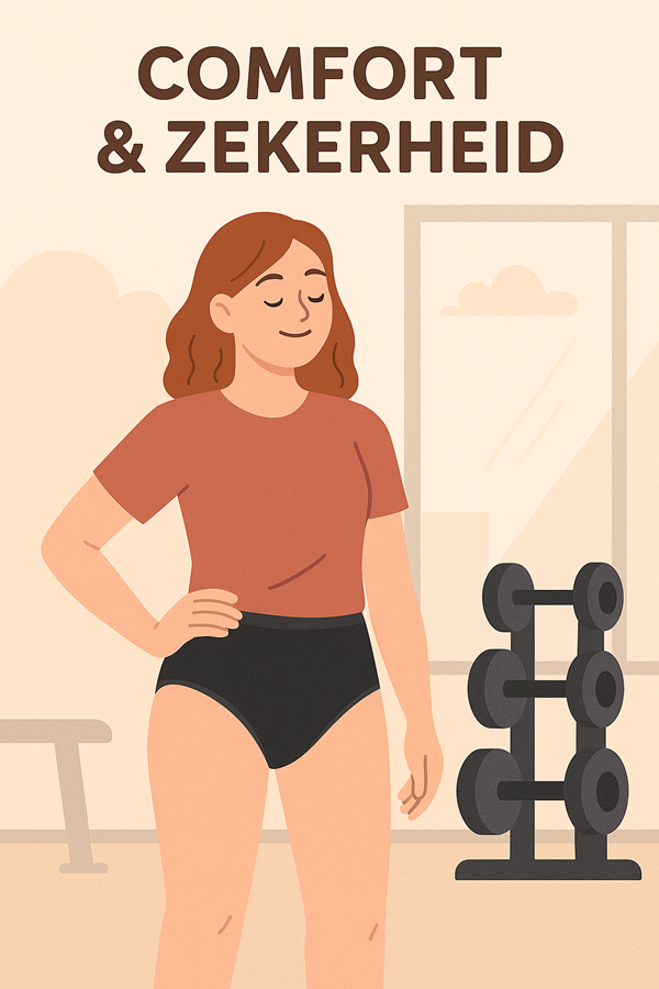 Menstruatie ondergoed comfort en zekerheid